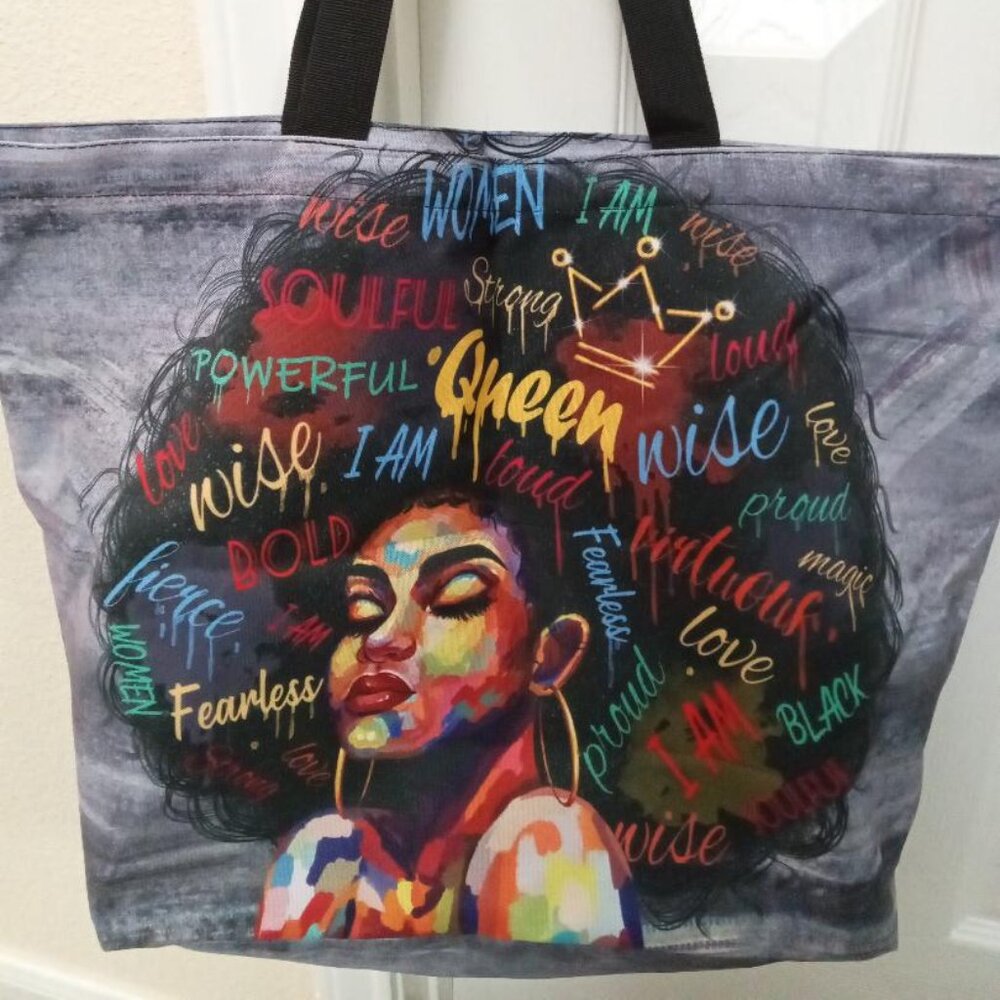Afro Affirmations Tote
